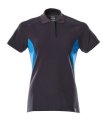 Mascot Dames Poloshirt Accelerate 18393-961 donkermarine-helder blauw